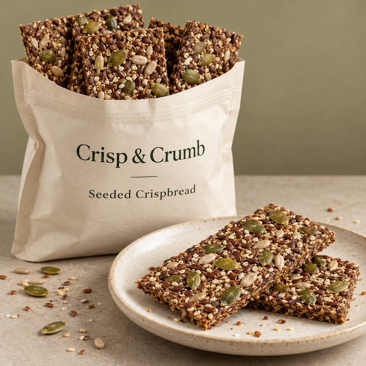 Seeded Crispbread